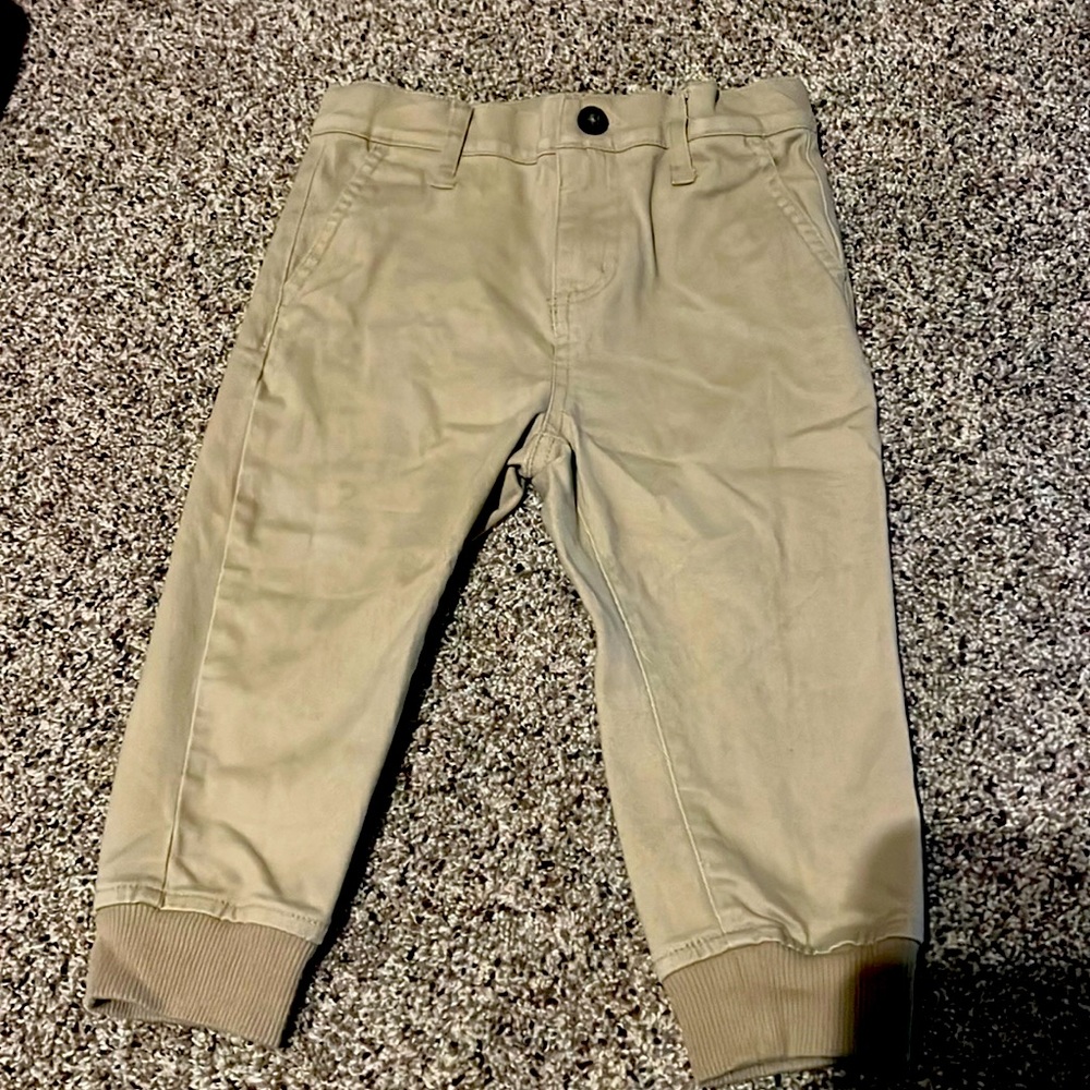 Janie and Jack Khaki Pants 18-24 months